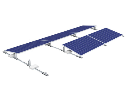 Aluminium Flachdach Ballastsystem Typ 5 - PV Montagesystem