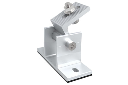 Verstellbare Konstruktion (Flachdach)  15-30° aus Aluminium