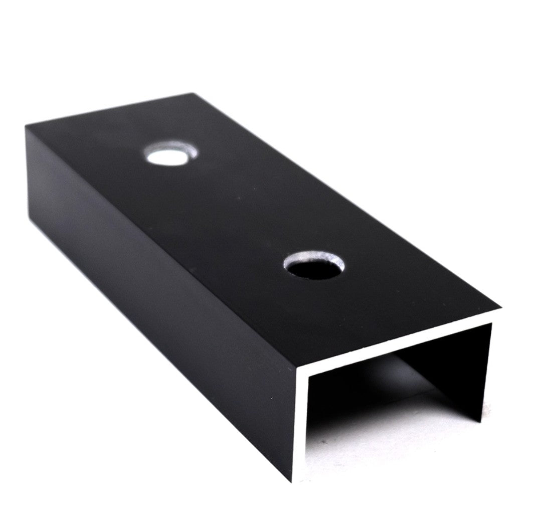 Profilverbinder 12cm Schwarz