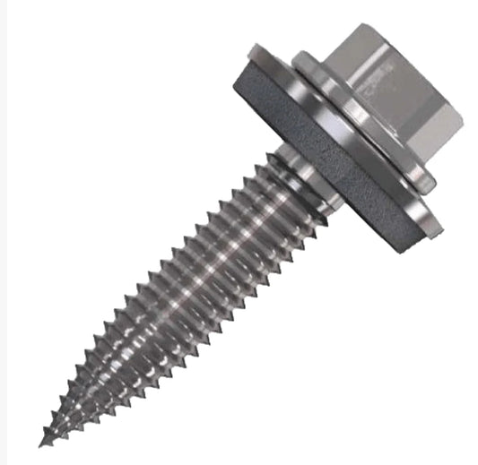 BI-METALL DÜNNBLECHSCHRAUBEN 6x25 A2- 100stk