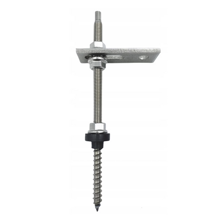 Vorausmontiert Stockschrauben mit Adapter M10x200/250/300