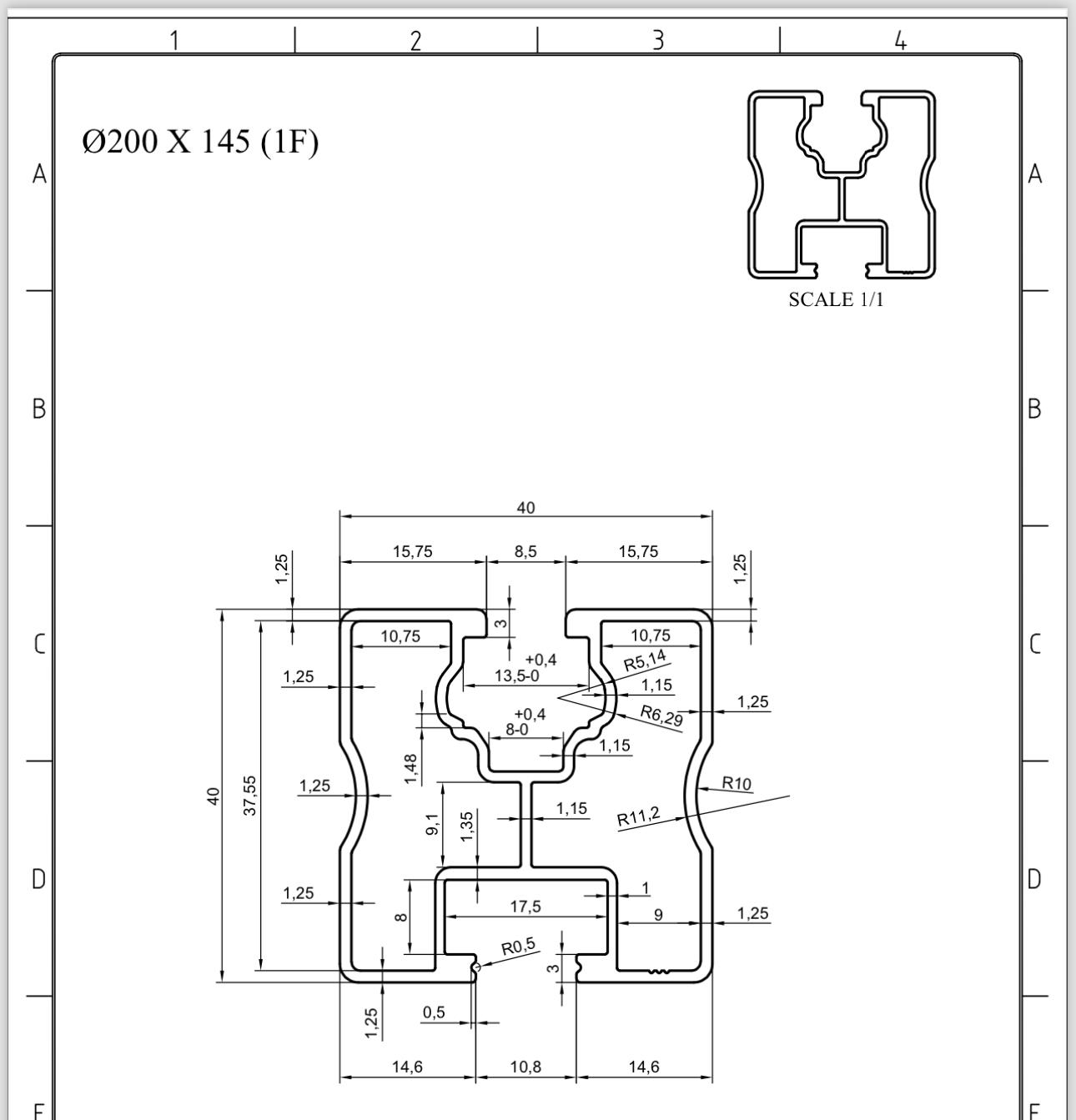 360cm Montageprofil 4.99€/meter - Aluminium