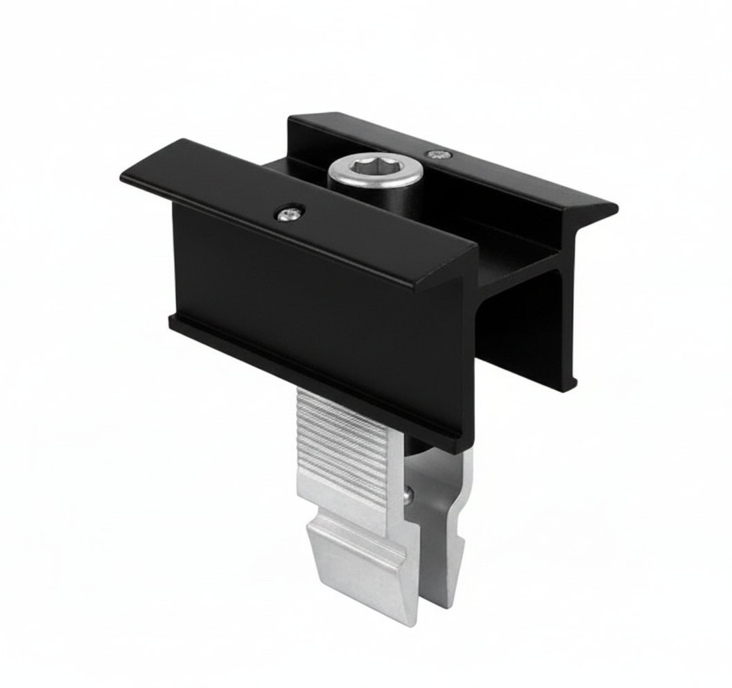 Mittelklemme mit Erdung a30/35/40 CLICK Schwarz