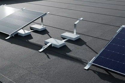 Aluminium 30° Flachdach montagesystem