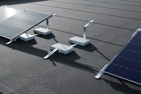 Aluminium 30° Flachdach montagesystem